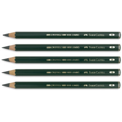 Faber Castell - Faber Castell 9000 Dereceli Jumbo Kurşun Kalem (1)