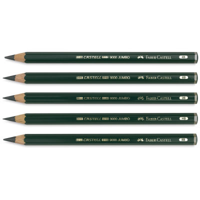 Faber Castell 9000 Dereceli Jumbo Kurşun Kalem
