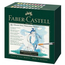 Faber Castell - Faber Castell Albrecht Dürer Watercolor Marker 30 Renk (1)