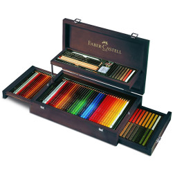 Faber Castell Art&Graphic Collection Ahşap Kutulu Set 110086 - Thumbnail