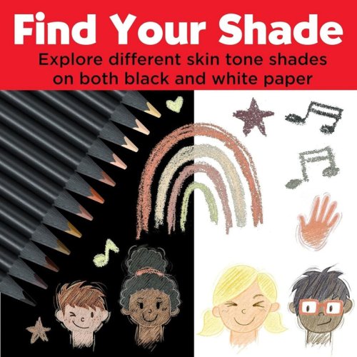 Faber Castell Black Edition Kuru Boya Kalem Seti 12li Skin Tones