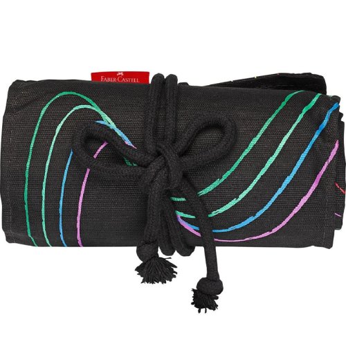 Faber Castell Black Edition Colored Pencils Rulo Set 72li