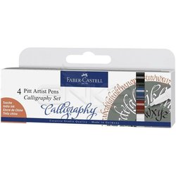 Faber Castell - Faber Castell Calligraphy Seti 4lü 167504