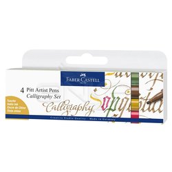Faber Castell - Faber Castell Calligraphy Seti 4lü 167505