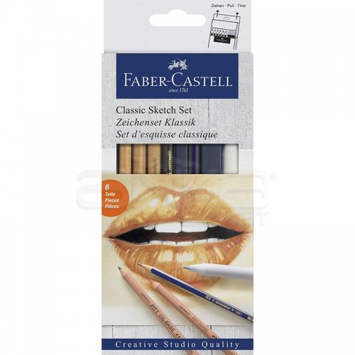 Faber Castell Classic Sketch Set 6lı
