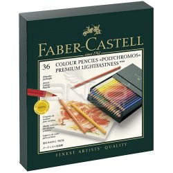 Faber Castell - Faber Castell Colour Pencils Polychromos 36lı Set Studio Box Kod:110038 (1)