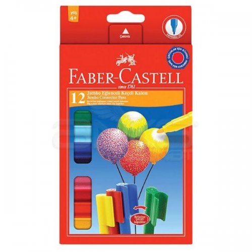 Faber Castell Eğlenceli Jumbo Keçeli Kalem 12li 5068