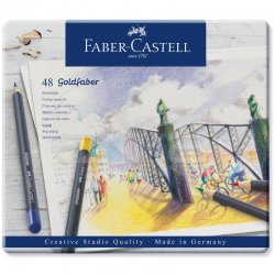 Faber Castell - Faber Castell Goldfaber Renkli Boya Kalemi 48li Set (1)