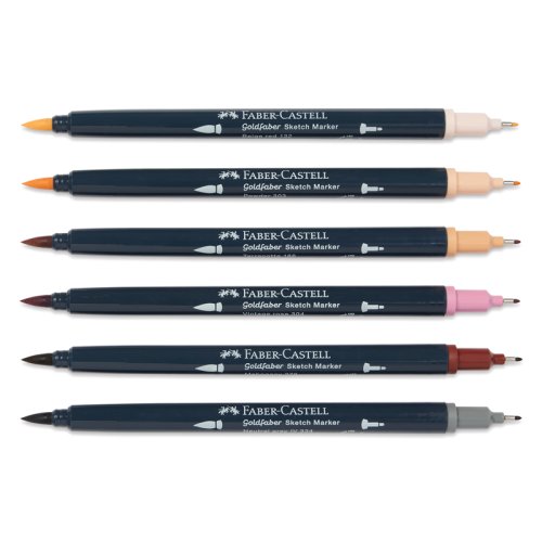 Faber Castell Goldfaber Sketch Markör Portrait 6lı Set