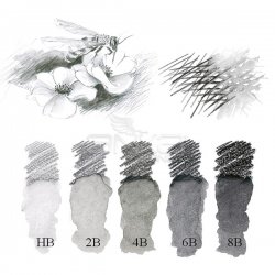 Faber Castell - Faber Castel Graphite Aquarelle Kurşun Kalem 5li Metal Kutu (1)