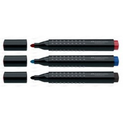 Faber Castell Grip Permanent Marker Yuvarlak Uç - Thumbnail