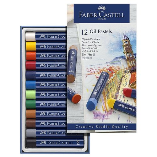 Faber Castell Oil Pastel Seti 12li
