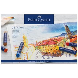 Faber Castell Oil Pastel Seti 36lı - Thumbnail