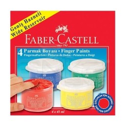Faber Castell - Faber Castell Parmak Boyası 4 Renk