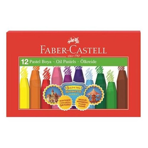 Faber Castell Pastel Boya 12 Renk 000070