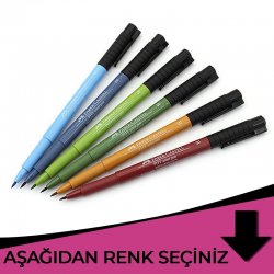 Faber Castell - Faber Castell Pitt Artist Pen Çizim Kalemi B Pembe Tonlar