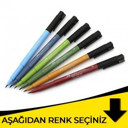 Faber Castell - Faber Castell Pitt Artist Pen Çizim Kalemi B Sarı Tonlar