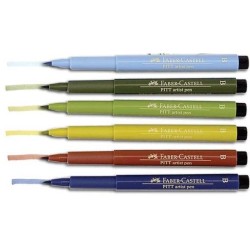Faber Castell Pitt Artist Pen Çizim Kalemi B - Thumbnail