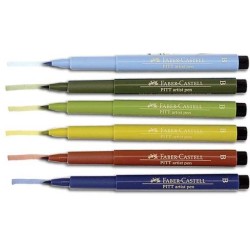 Faber Castell - Faber Castell Pitt Artist Pen Çizim Kalemi B (1)