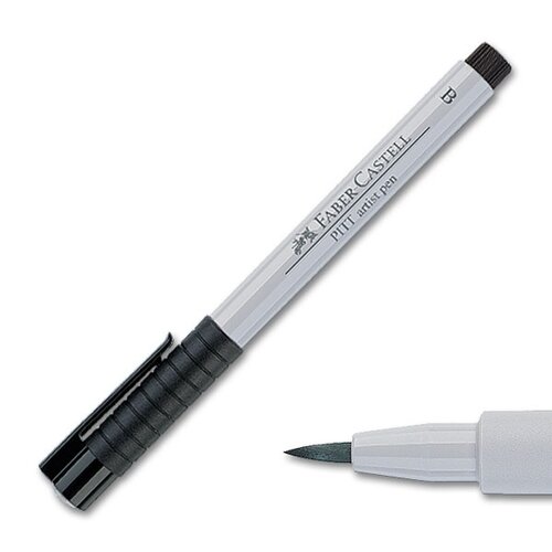 Faber Castell Pitt Artist Pen Çizim Kalemi B 230 Cold Grey I - 230 Cold Grey I