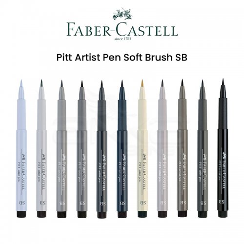 Faber Castell Pitt Artist Pen Soft Brush SB