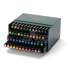 Faber Castell - Faber Castell Pitt Artist Pens Brush Marker 48li Set Studio Box