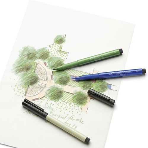 Faber Castell Pitt Artist Pens Brush Marker 48li Set Studio Box