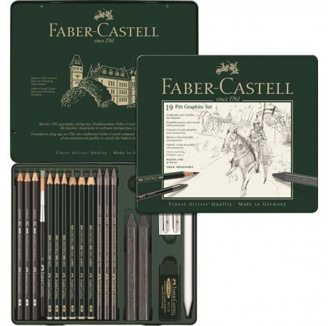 Faber Castell Pitt Graphite 19lu Set 112973