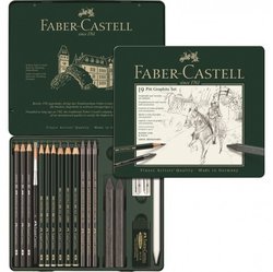 Faber Castell Pitt Graphite 19lu Set 112973 - Thumbnail