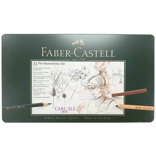 Faber Castell Pitt Monochrome Set