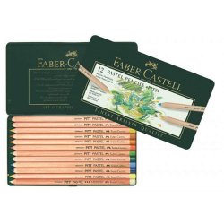 Faber Castell - Faber Castell Pitt Pastel Boya Kalemi 12 Renk