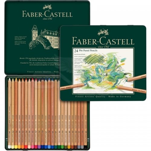 Faber Castell Pitt Pastel Boya Kalemi 24 Renk