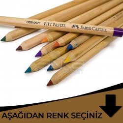 Faber Castell - Faber Castell Pitt Pastel Kalem Kahverengi Tonlar