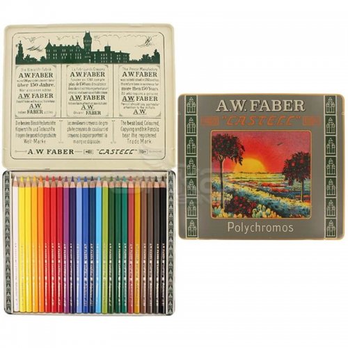 Faber Castell Polychromos 111. Yıl Boya Kalemi 24lü Set 211002