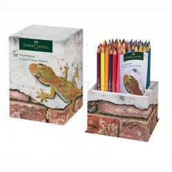 Faber Castell - Faber Castell Polychromos Artists Colour Pencils 68li Set