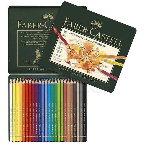 Faber Castell Polychromos Colour Pencils 24lü Set