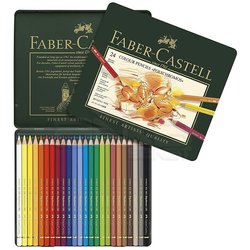 Faber Castell Polychromos Colour Pencils 24lü Set - Thumbnail