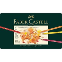 Faber Castell - Faber Castell Polychromos Colour Pencils 60lı Set (1)