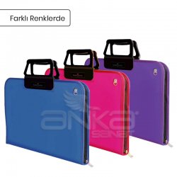 Faber Castell Proje Çantası Renkli 38x55cm - Thumbnail