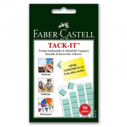Faber Castell - Faber Castell Tack-it Yeşil 50g