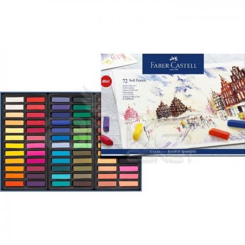 Faber Castell Creative Studio Yarım Boy Soft Pastel 72li