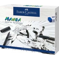 Faber Castell - Faber Castell Manga Başlangıç Seti 167152