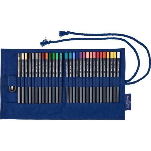 Faber Castell Goldfaber Colour Pencil Bez Çantalı Kuru Boya Seti 27 Parça