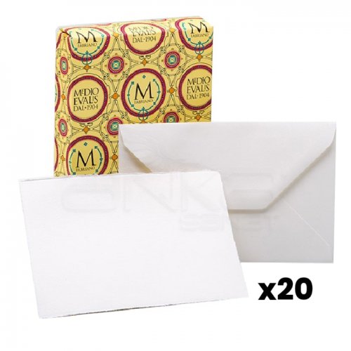 Fabriano Medioevalis Boş Tebrik Kartı ve zarf 20li 260g