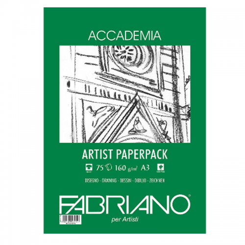 Fabriano Accademia Artist Paperback A3 150 Yaprak 160g
