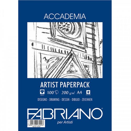 Fabriano Accademia Artist Paperback A4 100 Yaprak 200g