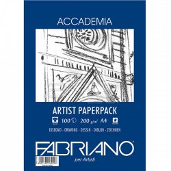Fabriano - Fabriano Accademia Artist Paperback A4 100 Yaprak 200g (1)