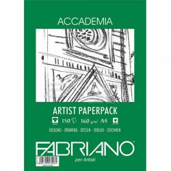 Fabriano Accademia Artist Paperback A4 150 Yaprak 160g - Thumbnail