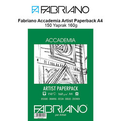 Fabriano Accademia Artist Paperback A4 150 Yaprak 160g - Thumbnail