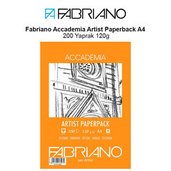 Fabriano - Fabriano Accademia Artist Paperback A4 200 Yaprak 120g